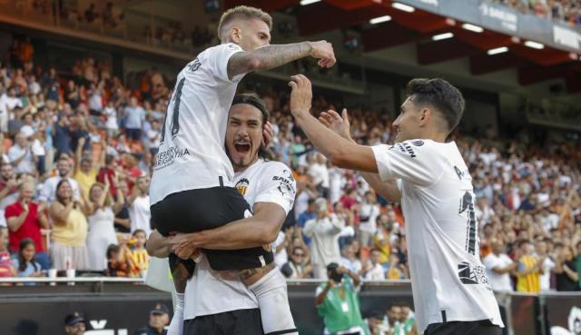 将近4个月后再上阵 卡瓦尼完成个人西甲首秀！